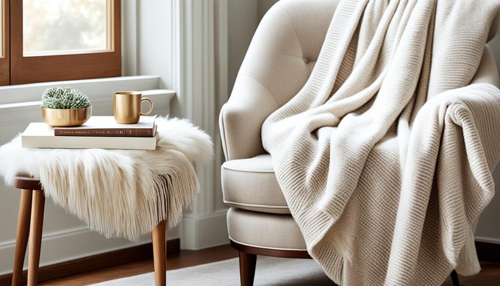 Creative uses for cashmere in home decor