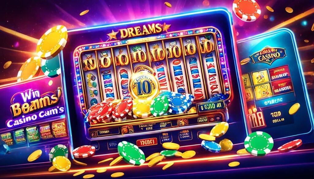 games and no deposit bonuses at Dreams Casino