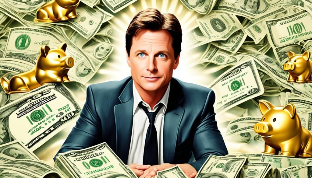 michael j fox networth