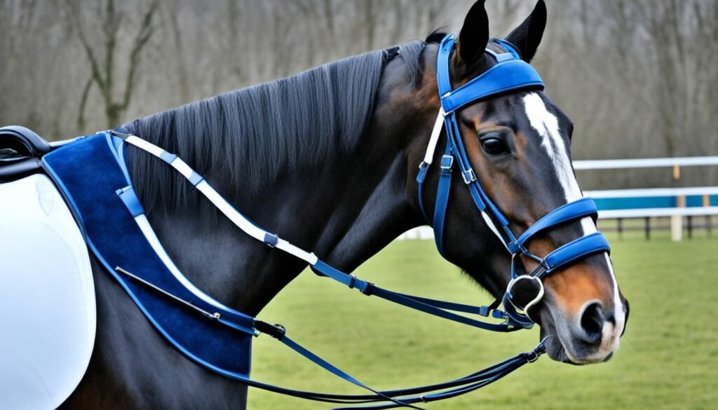 proper fit of horse blinders