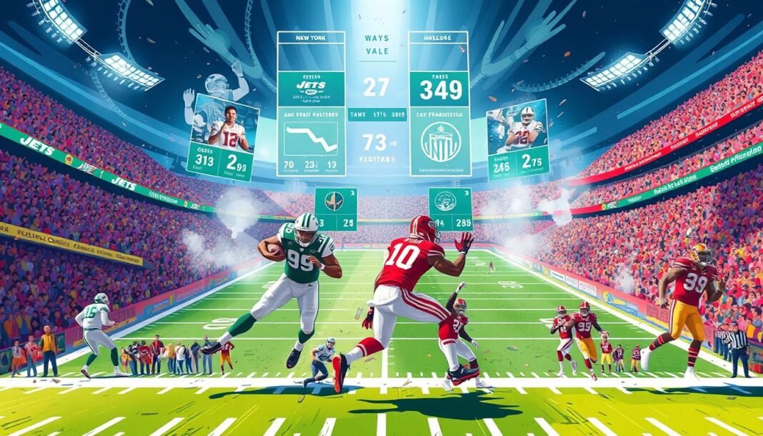 new york jets vs 49ers match player stats