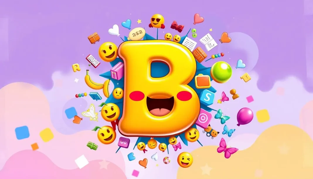 b emoji