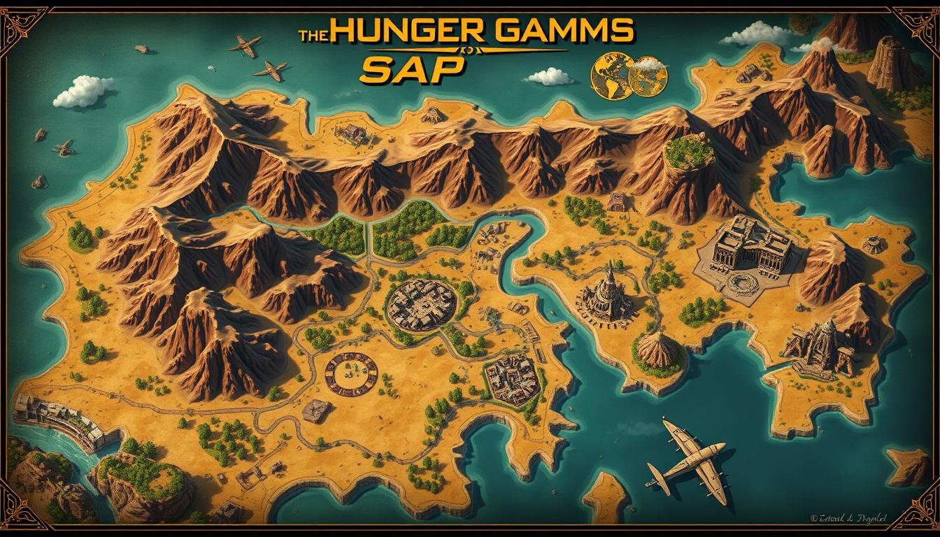 hunger games map