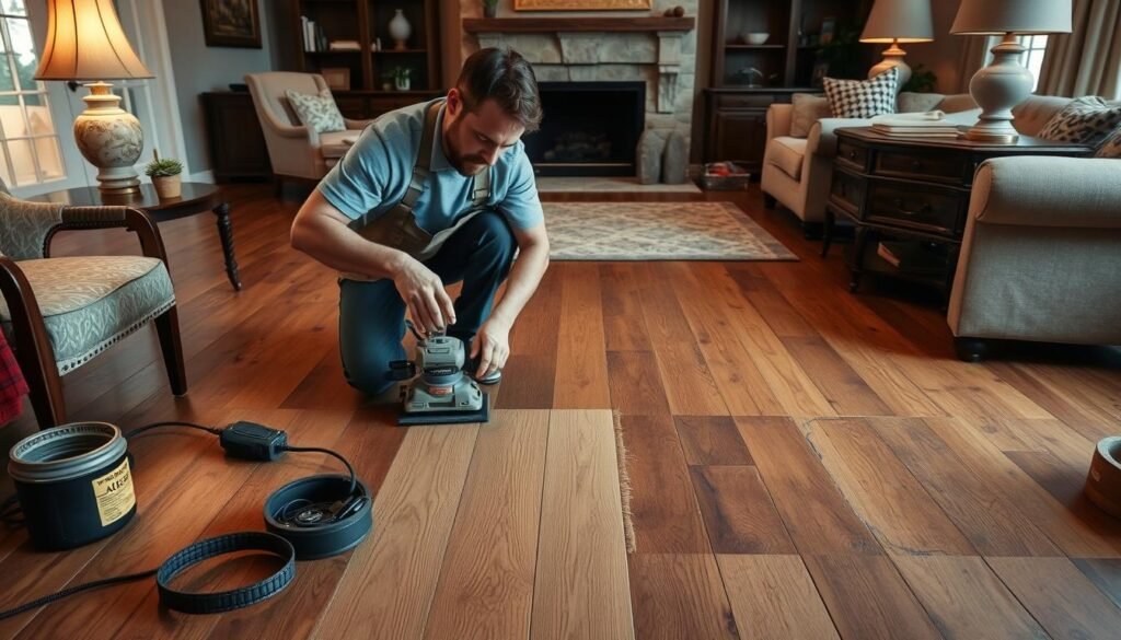 hardwood floor repair Fort Worth