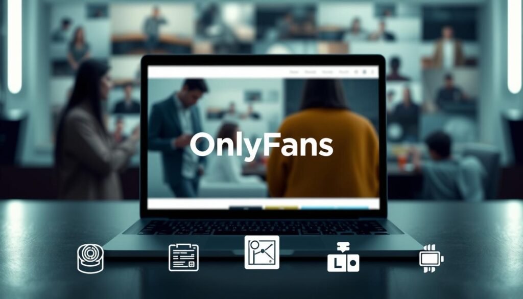 OnlyFans subscription platform for content creators