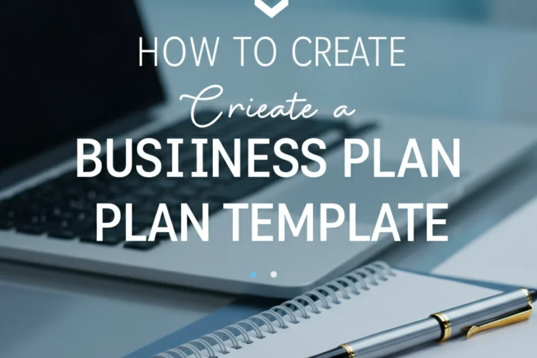 How to create a business plan template