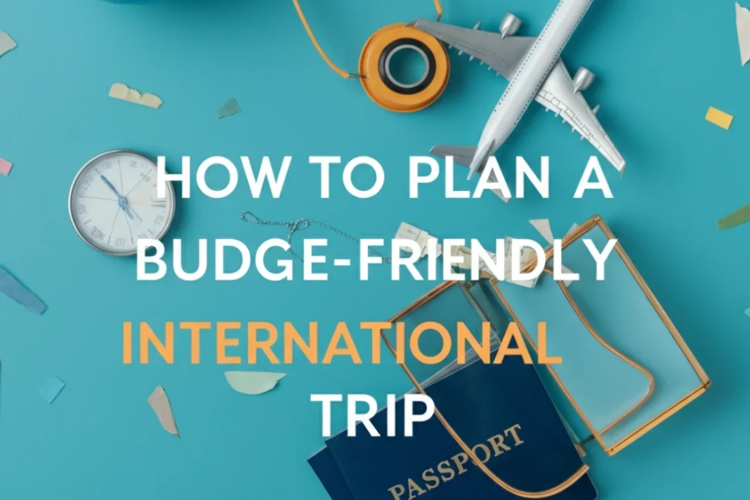 How to plan a budget-friendly international trip