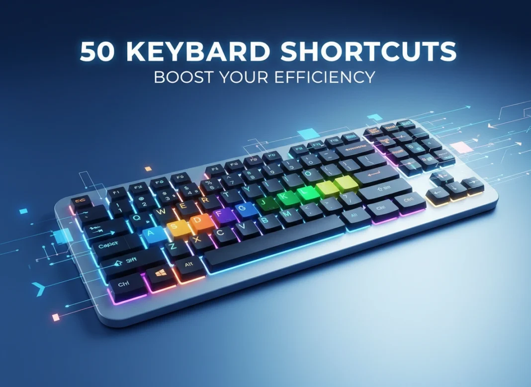 50 Keyboard Shortcuts to Boost Your Efficiency