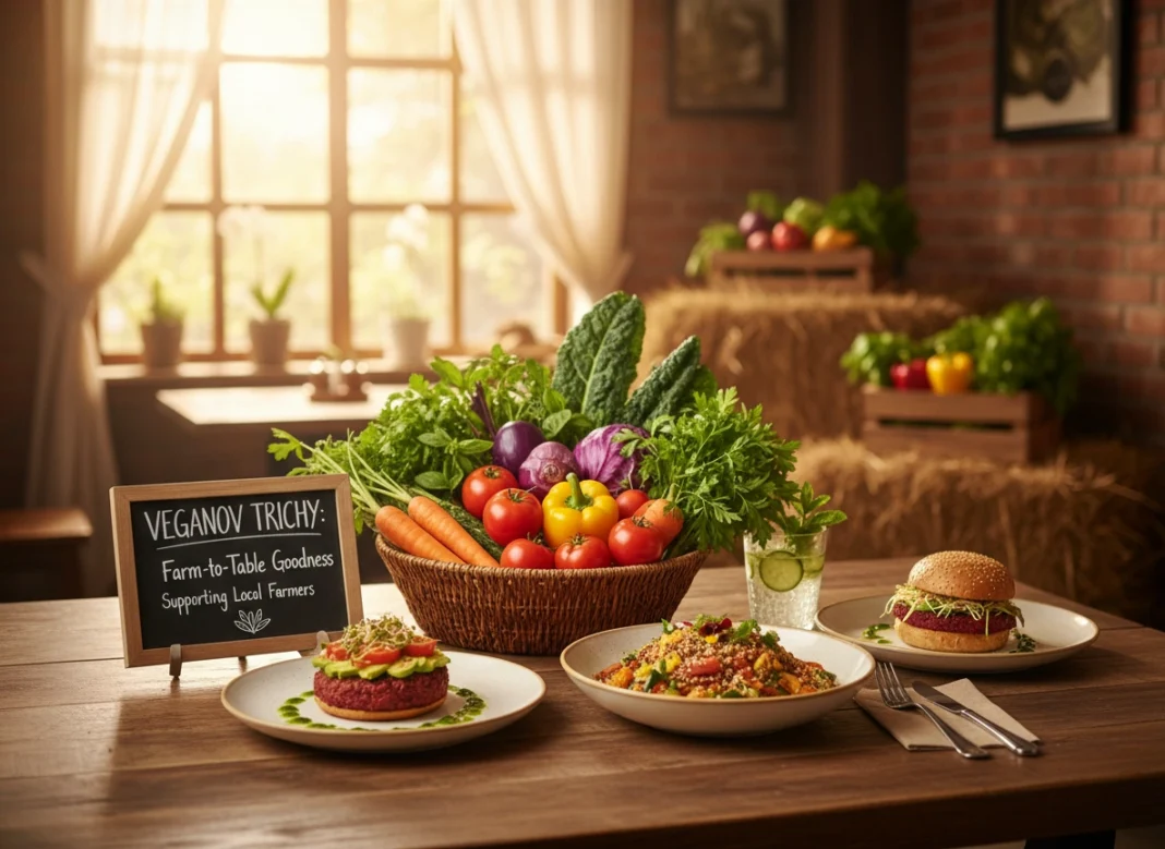 Sustainable Dining: How Veganov Trichy Supports Local Farmers