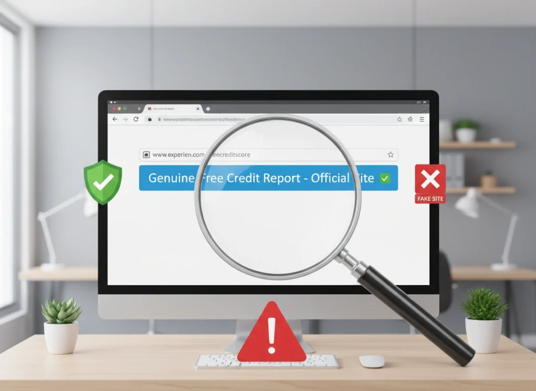 How to Spot a Genuine Free Credit Link and Avoid Scams