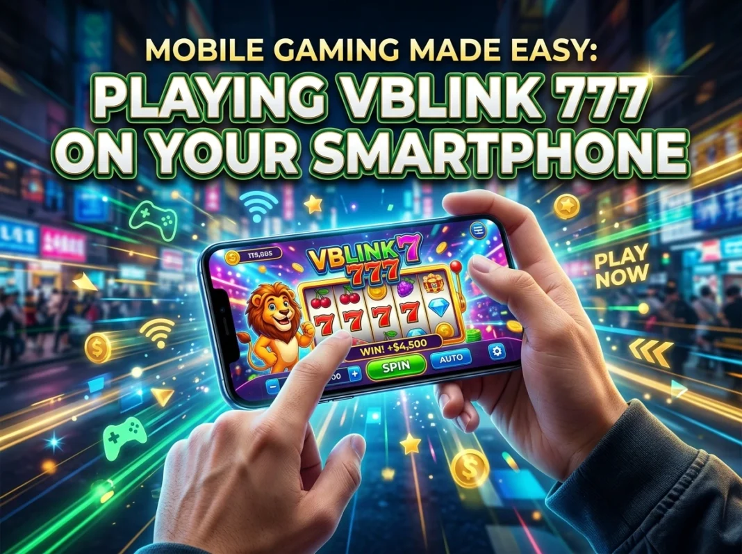 Mobile Gaming Made Easy: Playing Vblink 777 on Your Smartphone
